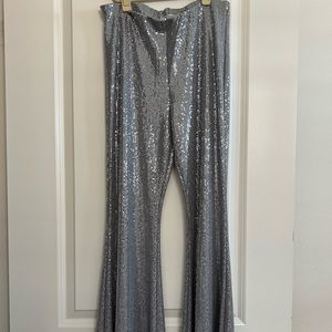 Flared disco pants